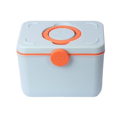 China Home Recycled Materials Use Custom Logo Medicine Storage Medicine Storage Hot Selling Plastic Storage Box for sale