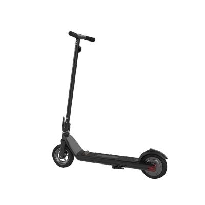 China Factory Unisex Professional Kids Durable Pedal Adjustable And Foldable Black Electric Scooter With Foot Brake for sale