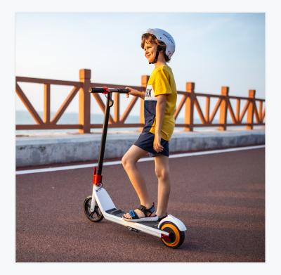 China Unisex Mini Kids Control Power Dual Brake LED Display 150w Lightweight Folding E Scooter Kick Motorized Self Balancing Electric Scooters for sale