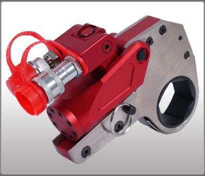 China Hexagon Cassette Hydraulic Torque Gun , 19-55mm Size Nut Bolt Tightening Tool for sale