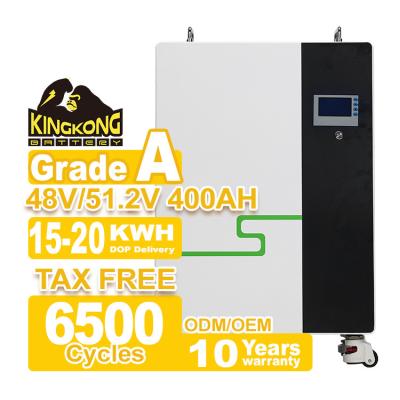 China 20kw 10kw 5kwh Lifepo4 Solar Energy Storage Cabinet With Inverter And BMS Lifepo4 Battery for sale