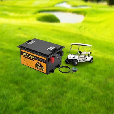 Cina 51.2V 105Ah Golf Carts Batteria Auto Lifepo4 Rechargeable Pack con servizio OEM/ODM in vendita