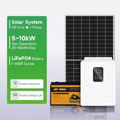 China 110V/220V/230V Output Voltage On And Off Grid Solar Energy System for Home Panel Kit for sale