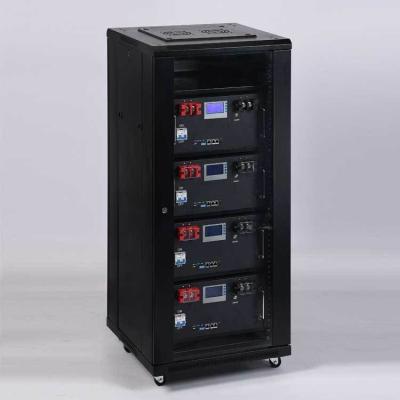 China OEM 51.2V 50Ah Rack Mounted Household Energy Storage Lifepo4 Batterijpakket voor zonnepaneelsysteem Te koop