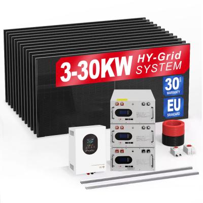 China Solar Home Storages Energy Power Systems Homes Set For Home 6000 Deep Cycle Lipo4 Battery Pack Voor elektrische energie opslaghuis Te koop