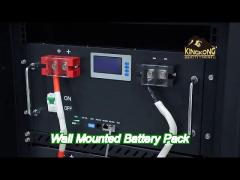 rack mounted 51.2v 120ah 6kwh 48v lifepo4 solar inverter energy storage battery system