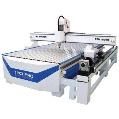 China Hotels China 1325 Rotary CNC Router 4 Axis CNC Router With Good Price for sale