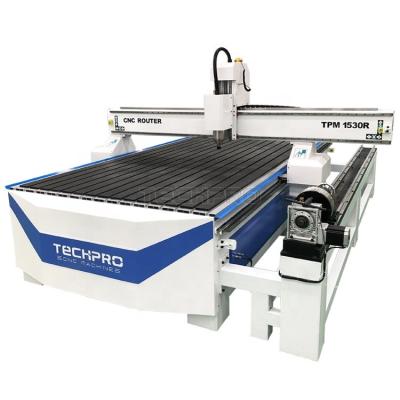 China Hotels Woodworking Engraving Machine CNC Router 4 Axis Rotary 1325 CNC Router With Best Price for sale