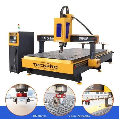 China Hotels High Precision CNC Router 1325 Machine With C Axis CNC Router Automatic Tool Change for sale