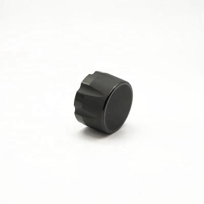 China Pure Aluminum With Black Aluminum Edged Lock Screw 40X20mm Radio Control Buttons for sale