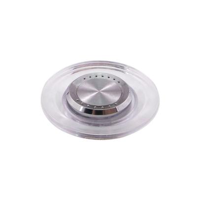 China ABS Plastic 30x7mm ABS Plated LED Light Volume Knob With Clear Clamp for sale