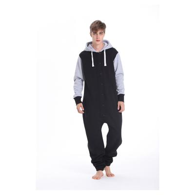 China Fashion design breathable winter onesie jumpsuit china manufacturer 3xl onesie for sale