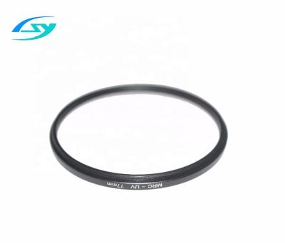 China Colored Optical Resin Camera Lens Protector MRC-UV Filter 77mm For DSLR for sale