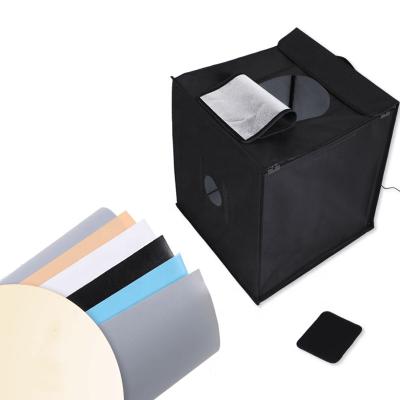 China Fabric Manufacture 60cm Photography Tent LED Light Studio Box Remote Control Photo Studio Props for sale