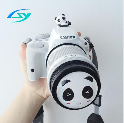 China New Fashion Camera Lens Round Plastic Cartoon Lens Cap Camera Protector Custom Lens Cap For Digital Camera for sale