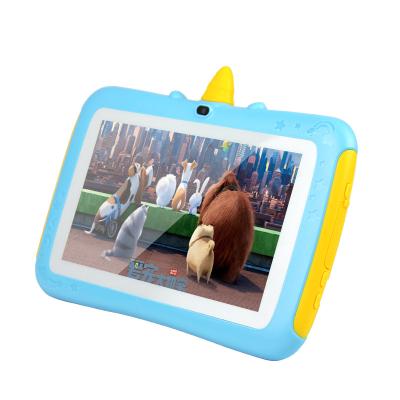 China Lovely Shockproof Unicorn Kids Tablet PC For First Educational Tablet PC 2GB RAM 16GB ROM With Stand for sale