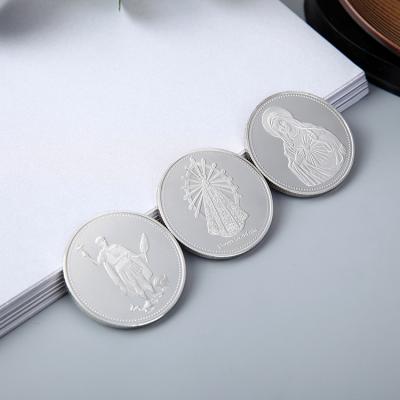 China Durable Fashion Custom Design Religious Tourism Commemorative Coin Metal Commemorative Coins For Collect for sale