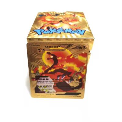 China Durable 55 Pack Pokemon Trading Card Game Pokemon Cards Gx 1st Edition Pokemon Cards With Box for sale