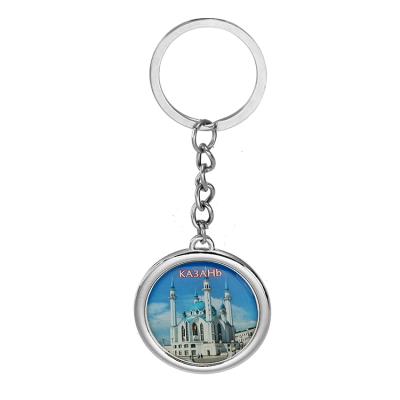 China Good quality durable promotional fashion photo metal portrait religious hot sale key chain for sale