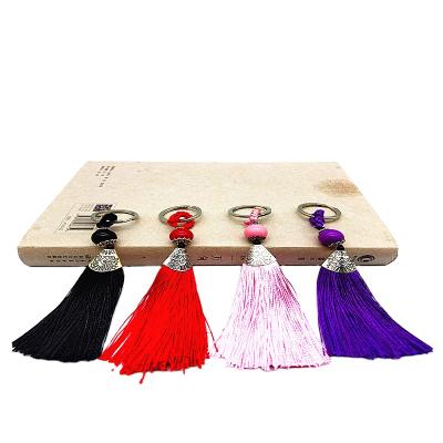 China Durable 15cm Long Colorful Tassels Large Soft Tassels For Handbag Bag Jewelry 15cm Diameter for sale