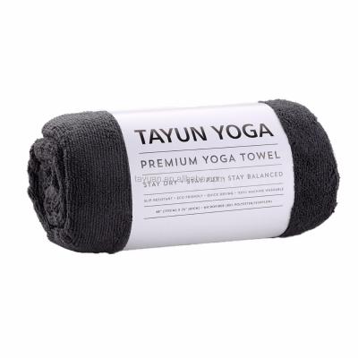 China Quick Dry Yoga Towels - Microfiber Non Slip Yoga Mat Towel (24 x 68) for sale