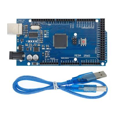 China For Arduino MEGA2560 MEGA 2560 R3 ATmega2560-16AU CH340G AVR USB Development Board MEGA2560 PRO For Arduino Expansion Board DIY Kit for sale