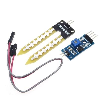 China Smart Electronics Soil Moisture Hygrometer Detection Moisture Sensor Module For Arduino Development Board DIY Robot Car Soil Moisture Sensor Smart for sale