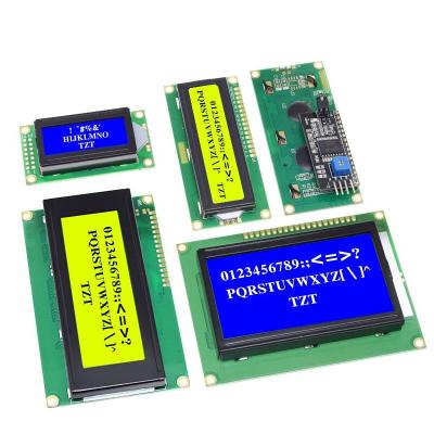 China LCD1602 LCD Module Blue 1602 / 16x2 Screen Character Yellow Green LCD Display PCF8574T PCF8574 IIC I2C Connect 5V For Arduino 1602 for sale