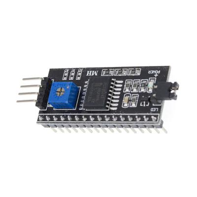 China For Arduino IIC I2C TWI SPI Serial Interface Board Port 1602 2004 LCD1602 LCD Adapter Plate LCD Display Adapter Converter Modules PCF8574 for sale