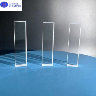 China Sapphire Prism Sapphire Optical Lens C-axis Quadrangular Prism AR Coat for sale