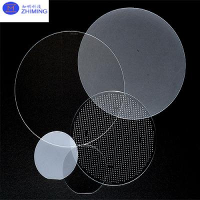 China Quartz Glass Wafer JGS1 JGS2 BF33 Wafer 8inch 12inch 725 ± 25 Um 1000±25um Or Customized for sale