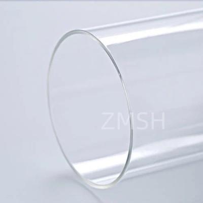 China Op maat gemaakt glasbuis met hoog borosilicaat Transparent Pyrex-buis zichtglas voor industrieel gebruik Te koop