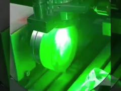Microfluidic laser equipment for semiconductor wafer processing