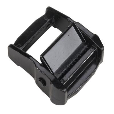 China Lashing 38mm Cargo 1.5 Inch Endless Cargo Lashing Belt Polyester Metal Cam Buckle Black Endless Link Down Belt for sale