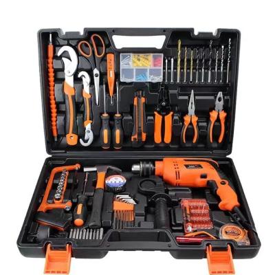 China Universal Repair Tool Household Tool Box Household Tool Kit Automotive Electric Vanadium Chrome Tool Combination Set for sale