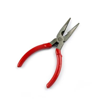 China Fine High Carbon Steel Polishing Steel Mini Long Nose Needle Nose Jaw Pipe Pliers for sale