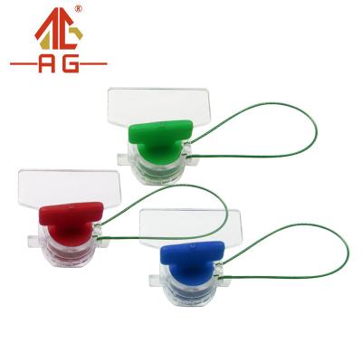 China Transparent Plastic Electric Meter Seal Torsion Meter Gasket for sale