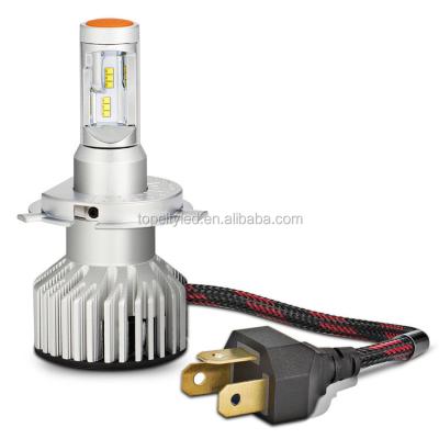 China Aluminum Small Size With 12V Fan Voltage Headlight For Hyundai Accent Type Led Headlight H4 for sale