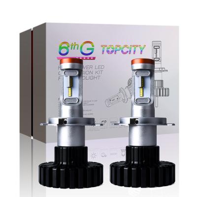 China 6063 Popular Aluminum Radiator G6 H4 Car Led Headlight Bulbs Headlight For LED Motorcycle Auto Headlight for sale