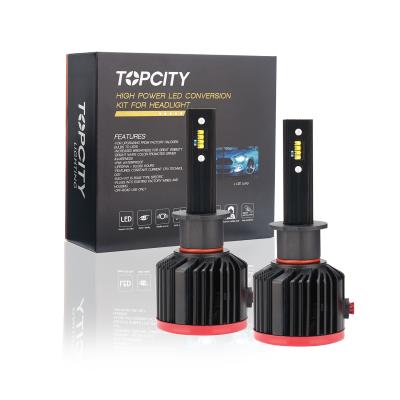 China Topcity Factory TOP Selling Auto Lighting G12 9005 HB3 9006 HB4 H11 H4 H7 Led H1 H3 X219 G12 H3 Car LED Headlight 6000K Bulbs for sale