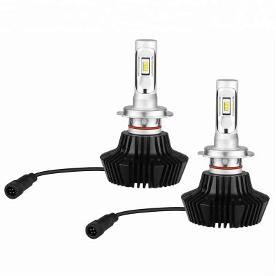 China Guangzhou aluminum lux led Para vehculos 6000lm led head light H8 H9 H10 motorcycle LED headlight bulbs H7 unidad led automotriz for sale