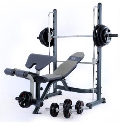 China Modern Power Rack Fitness Track & Field Multi Station Integrated Gym Compact Fitness Trainer for sale