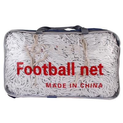 China PE Football Soccer Goal Post Net Junior Polypropylene Fiber Net Match Training Net for sale