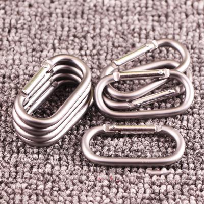 China Aluminum Alloy Travel Kit Camping Equipment Aluminum Alloy Survival Gear Camp Mountaineering Hook Carabiner for sale