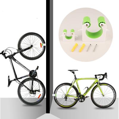 China Aluminum Wall Mounted Axiay Bike Spoke Storage Bike Mountain Buckle Clip Rack Parking Rack for sale