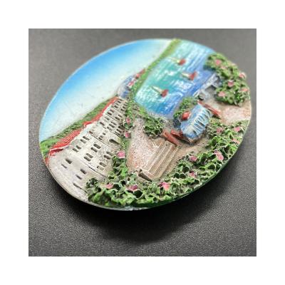 China Shape Factory New 3D Polyresin Classic Souvenir Fridge Magnet Paste OEM for sale