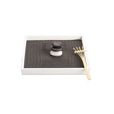 China Newcomer Zen Garden Basic Three Stone Japanese Mini Meditation Desk Set from Japan for sale