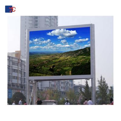 China China Outdoor Top Led Factory Outdoor Advertising P10 Full Color LED Display Wall for sale