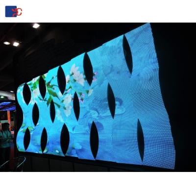 China Indoor Hot Selling P3 Indoor Advertising LED Display Full Color Flexible Panel for sale