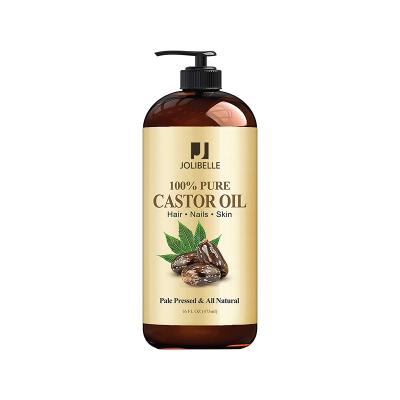 China Handcraft Private Label Castor Oil For Hair Growth 100% Pure Natural Body Oil Carrier Oil OEM JBLHO044 for sale